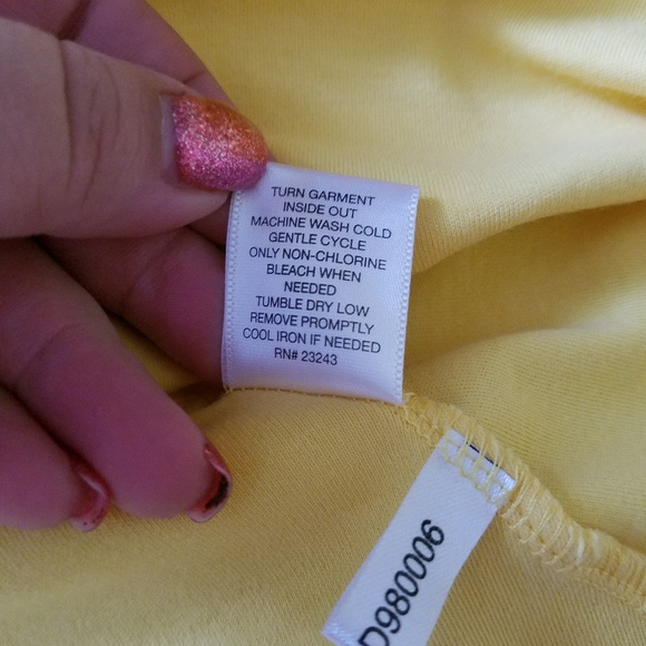 NY & Company Yellow Fit and Flare Dress- XL - Picture 3 of 7